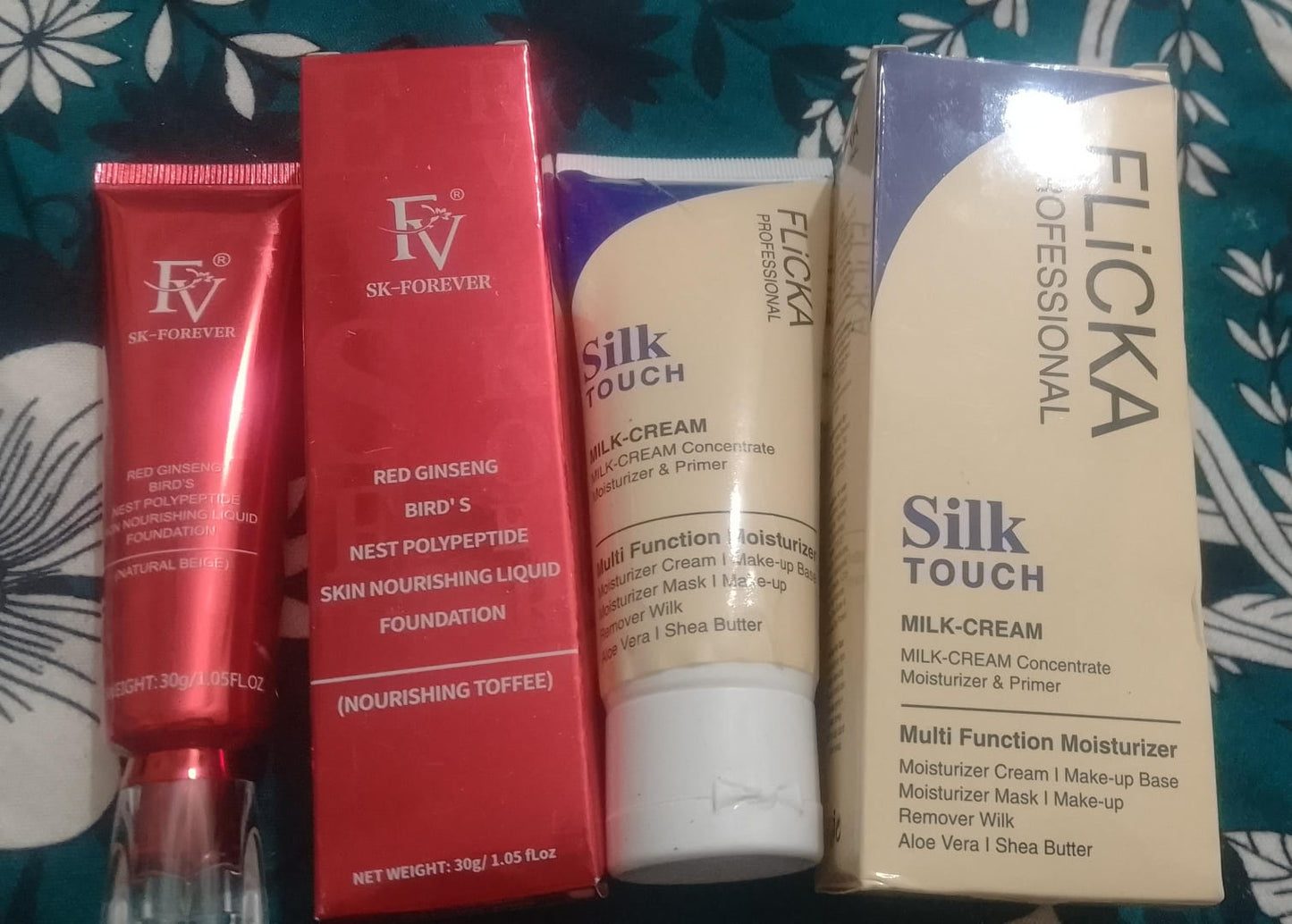 Flicka 2-In-1 Makeup Deal – Primer (60g) + Foundation (30g) Combo