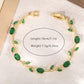 Tulip Bracelet – Premium Quality Stainless Steel Elegant Tulip Bracelet – Premium Quality Stainless Steel Elegant Bracelet for Women l Greenfor Women l Green