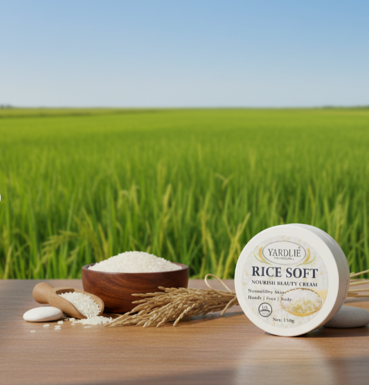 Professional Rice Soft Nourish Beauty Cream Gentle Hydration Brightening Care - 150g