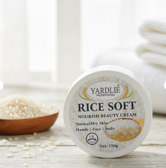 Professional Rice Soft Nourish Beauty Cream Gentle Hydration Brightening Care - 150g