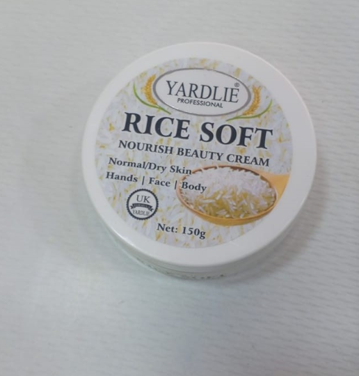 Professional Rice Soft Nourish Beauty Cream Gentle Hydration Brightening Care - 150g