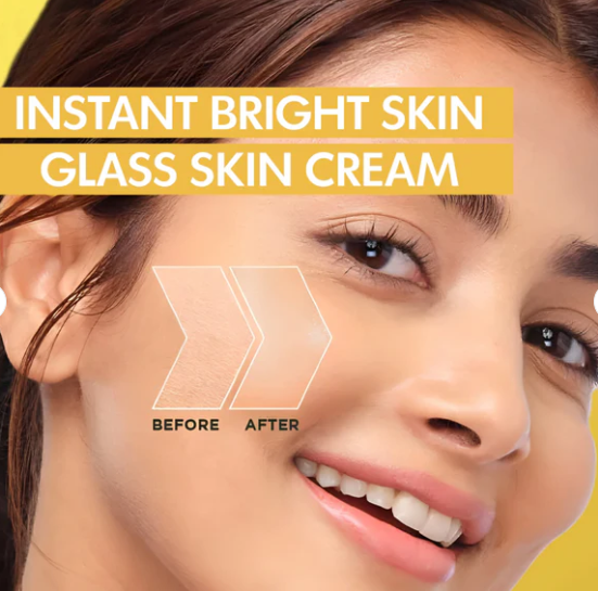 Catchglow Natural Beauty Glass Skin Whitening Day Cream 30g Radiant Glow Skincare