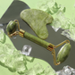 FLFWLASS Contour Facial Roller & Gua Sha Massager Set – Natural Jade Stone Beauty Kit for Face Lifting & Anti-Aging