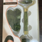 FLFWLASS Contour Facial Roller & Gua Sha Massager Set – Natural Jade Stone Beauty Kit for Face Lifting & Anti-Aging
